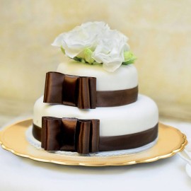 Златен поднос "Ø30см"