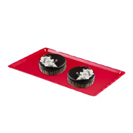 Червен поднос "15х30см"
