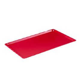 Червен поднос "15х30см"