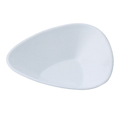 Бяла чинийка "6,5х6,5см"