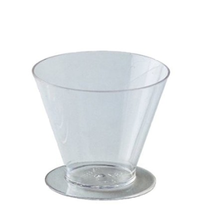 Прозрачна чаша "120мл" 10бр.