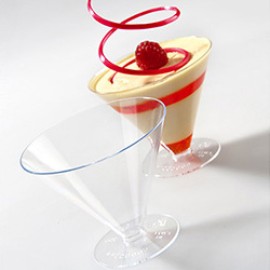 Прозрачна чаша "125мл" 10бр.