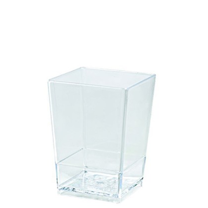 Прозрачна чаша "Квадрат - 50мл" 10бр.