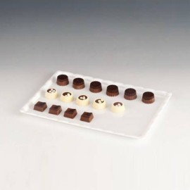 Бял поднос "10х30см"