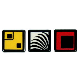 Напечатана форма за шоколад с трансфер "Квадрати"