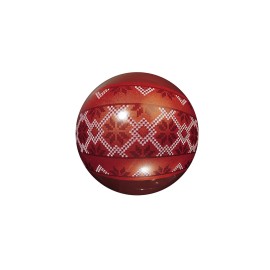 Напечатана форма за шоколад с трансфер "Топка с фолклорен мотив"