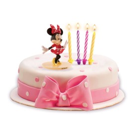 Комплект Мини Маус топер за торта и свещи