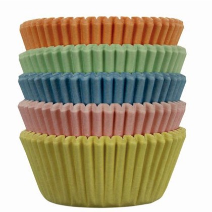 Капсули цветни "Шарени" пастел 5 цвята