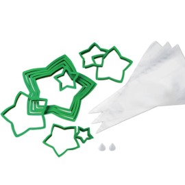 Комплект кутери "Коледно дърво" - 15 елемента