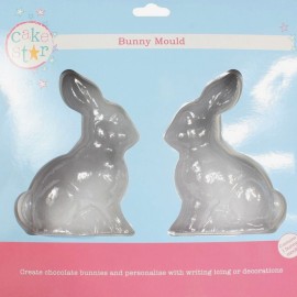 Термоформована форма за шоколад "3D Заек - Голям"