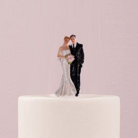 Сватбена фигурка - Двойка "Романс"