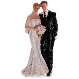 Сватбена фигурка - Двойка "Романс"