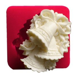 Силиконов калъп "3 камбанки с панделка"