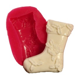 Силиконов калъп "Коледно чорапче"