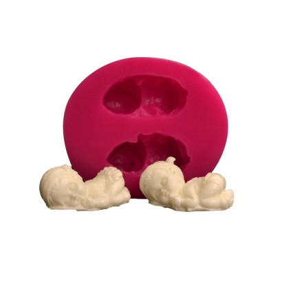 Силиконов калъп "Спящи бебета"