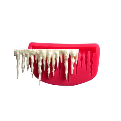 Силиконов калъп "Бордюр - ледени висулки"