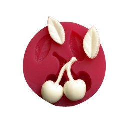 Силиконов калъп "Две череши"