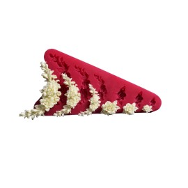 Силиконов калъп "Гирлянд и рози"