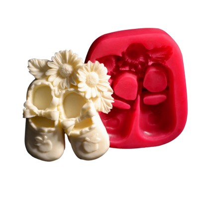 Силиконов калъп "Бебешки обувки"