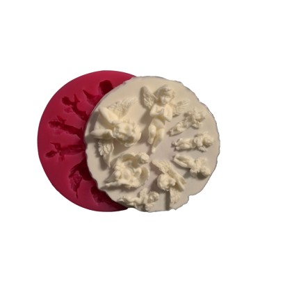 Силиконов калъп "Ангелчета - 8 размера"