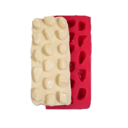 Силиконов калъп "Скъпоценни камъни - 17 елемента"