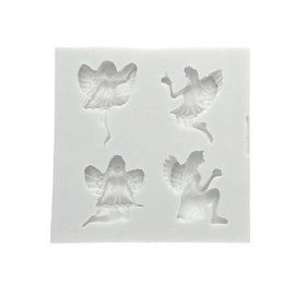 Силиконов калъп "4 феи"