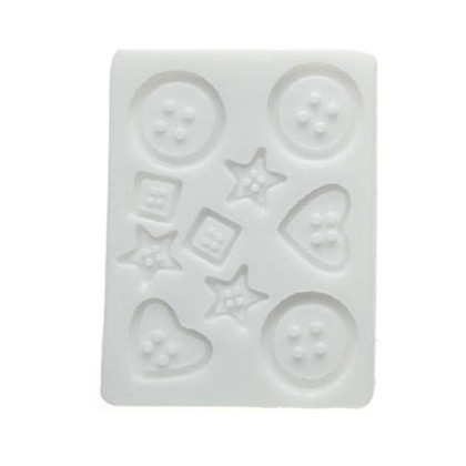 Силиконов калъп "Копчета  - асорти"