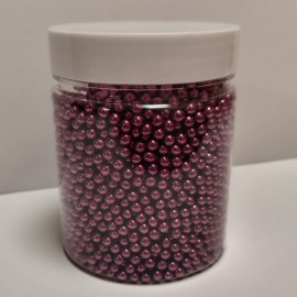 Захарна поръска "Перли" 5мм - лилави - 500гр