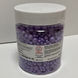 Захарна поръска "Перли" микс - лилав - 500гр