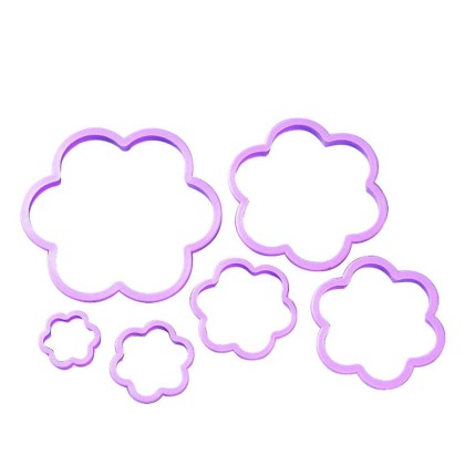 Комплект кутери "Цвете" - 6 елемента