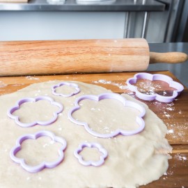 Комплект кутери "Цвете" - 6 елемента