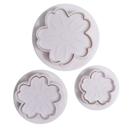 Комплект кутери с ежектор "Микс цветя" - 3 елемента