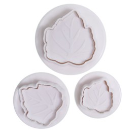 Комплект кутери с ежектор "Лозово листо" - 3 елемента