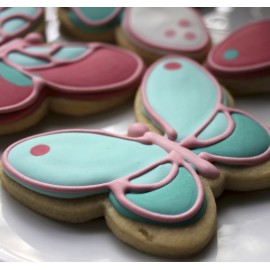 Комплект метални кутери "Пеперуда" - 3 елемента