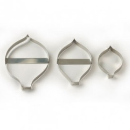 Комплект метални кутери "Калия" - 3 елемента