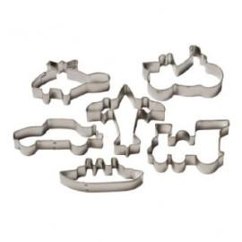 Комплект метални кутери "Превозни" - 6 елемента