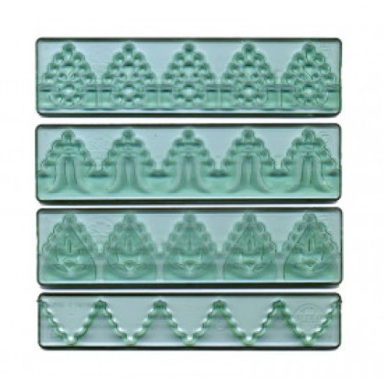 Комплект кутери и щампа за дантела 2 - 4 елемента