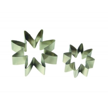 Комплект метални кутери "Голяма маргаритка" - 2 елемента