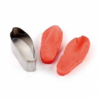 Комплект метален кутер със силиконови щампи "Магнолия" - 3 елемента