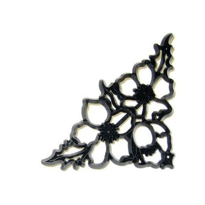 Кутер пачуърк "Ъгъл коледна роза"