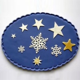 Кутер пачуърк "Коледна звезда"