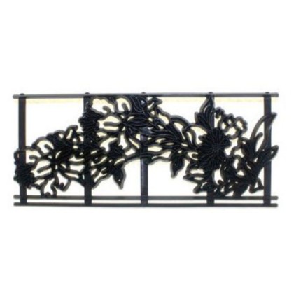 Кутер пачуърк "Голям бордюр - цветя"