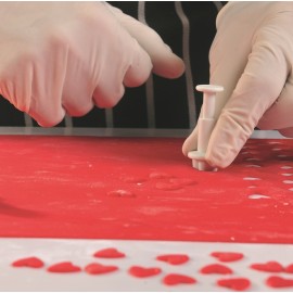 Комплект кутери с ежектор "Сърце" - 3 елемента