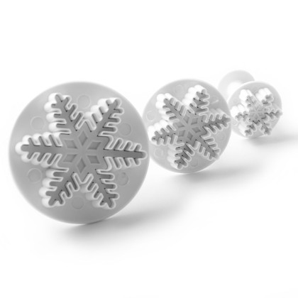 Комплект кутери с ежектор "Снежинка" - 3 елемента