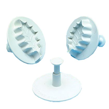 Комплект кутери с ежектор "Голямо листо на зеленика" - 3 елемента