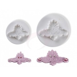 Комплект кутери с ежектор "Орнаменти" - 2 елемента