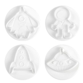 Комплект кутери с ежектор "Космос" - 4 елемента