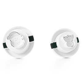 Комплект кутери с ежектор "Дядо Коледа и елен" - 2 елемента