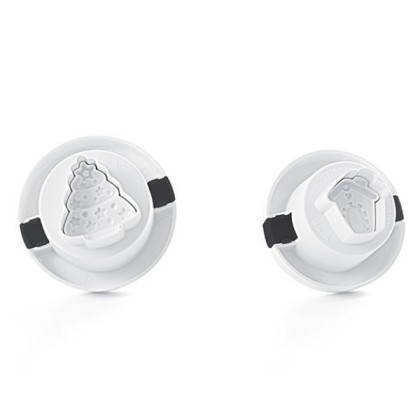 Комплект кутери с ежектор "Къща и Елха" - 2 елемента