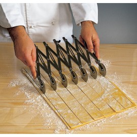 Раздвижен нож - едностранен с 7 колела - ML